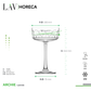 SET DE 6 COPAS DE CHAMPAGNE ARCHIE LAV 250 ML