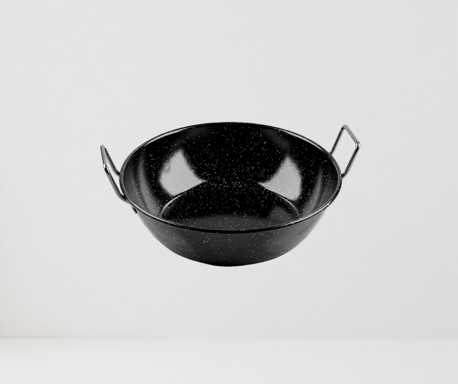 SARTÉN HONDA DE ACERO ESMALTADO 32 CM - 4.40 L