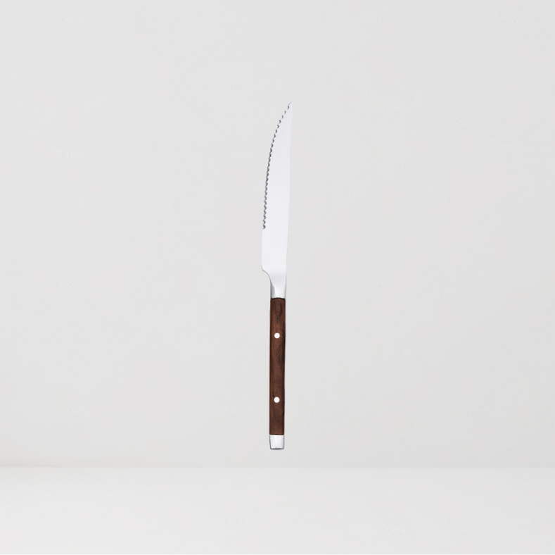 SET DE 12 CUCHILLOS DE CARNE COLECCIÓN RUSTIC