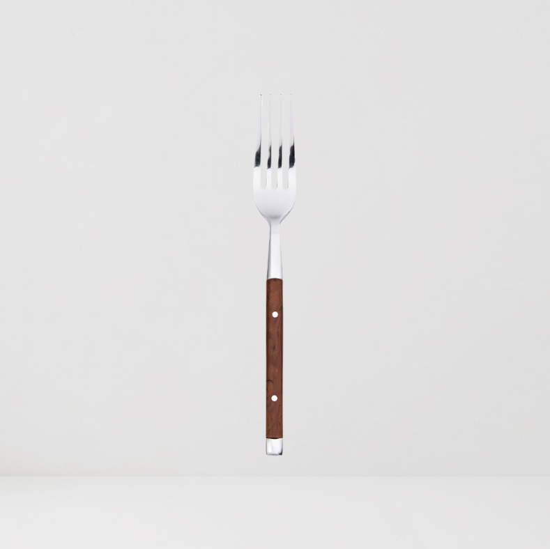 SET DE 12 TENEDORES DE MESA COLECCIÓN RUSTIC