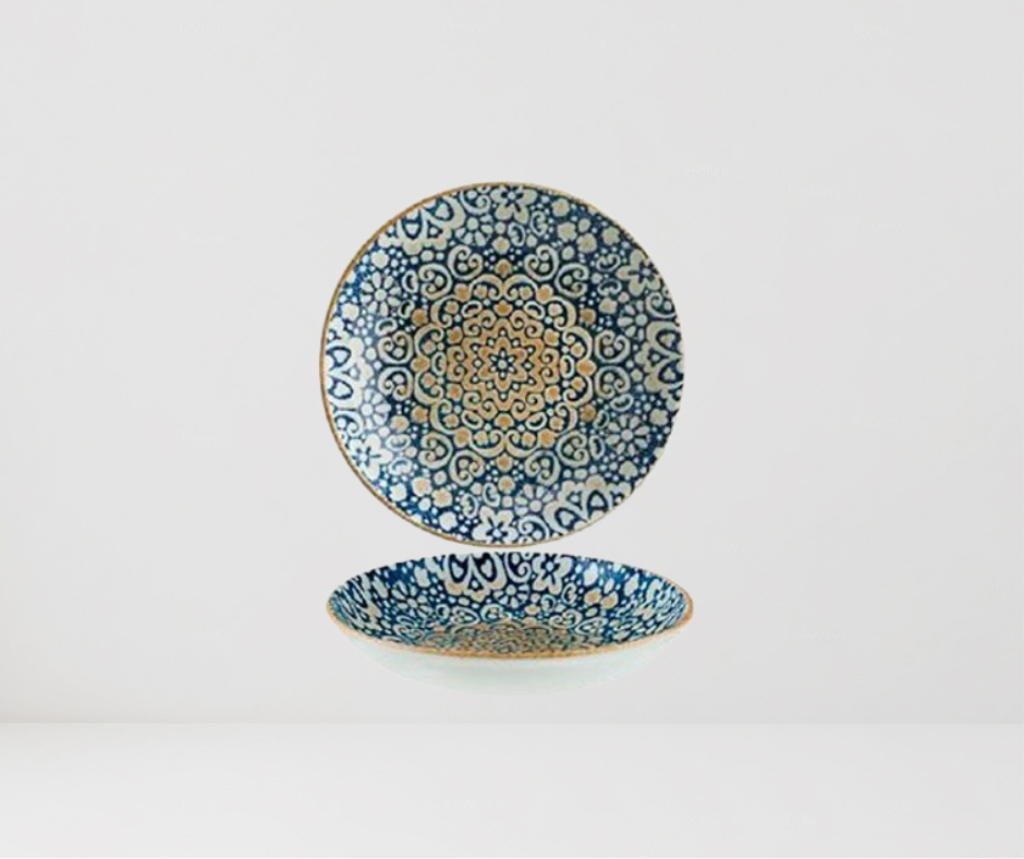 PLATO HONDO ALHAMBRA 23 CM 1000 CC