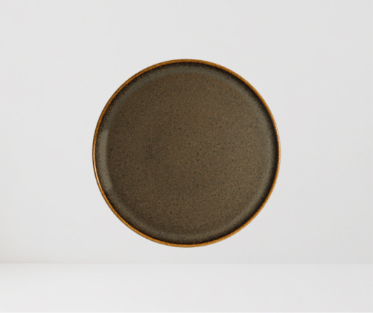 Plato plano de 32 cm, Colección Tierra