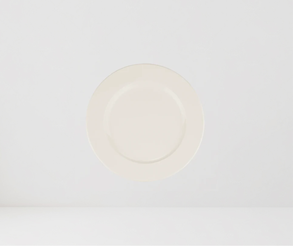 Plato plano Banquete 25 cm