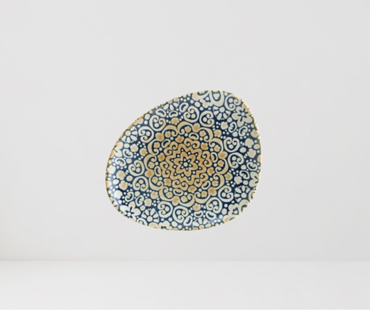 PLATO IRREGULAR ALHAMBRA VAGO 24 CM