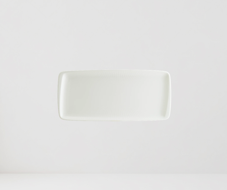 PLATO RECTANGULAR IRIS 34*16 CM