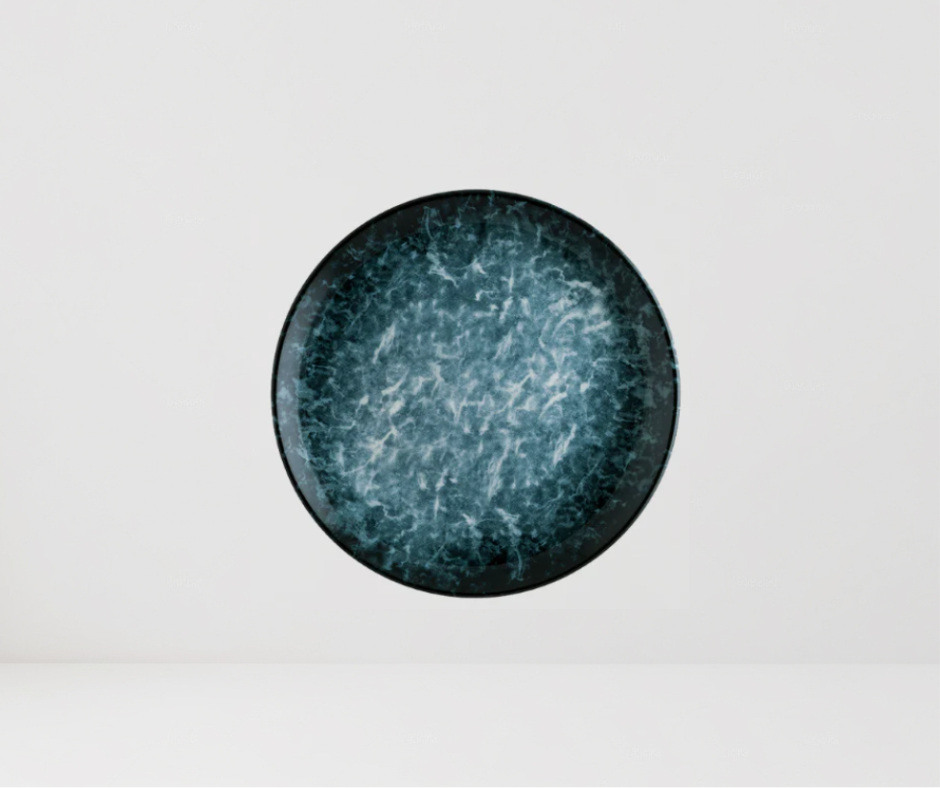 Plato plano gourmet Sepia 25 cm