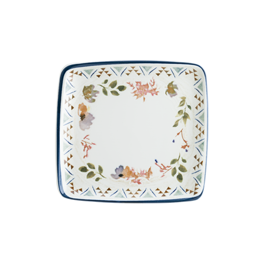 Plato Cuadrado Spring Moove 22x20 cm