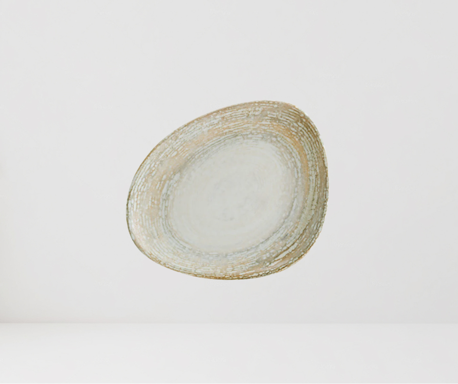 Plato plano de 23 cm Coleccion Patera Vago