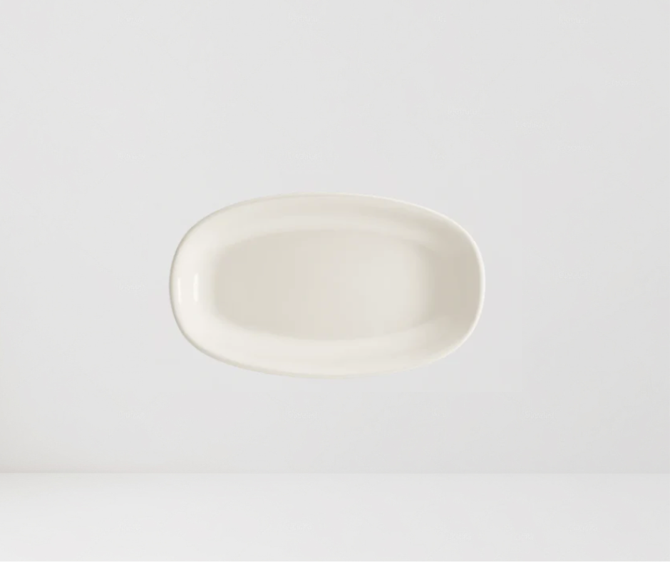 Plato Ovalado Gourmet 19 x 11 cm