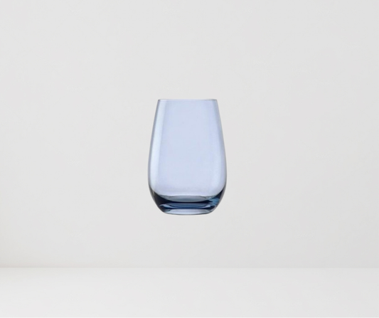SET DE 6 VASOS AZUL AHUMADO MOD. ELEMENTS STOLZLE 465 ML