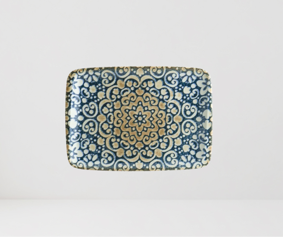 PLATO RECTANGULAR ALHAMBRA MOOVE 23x16 CM