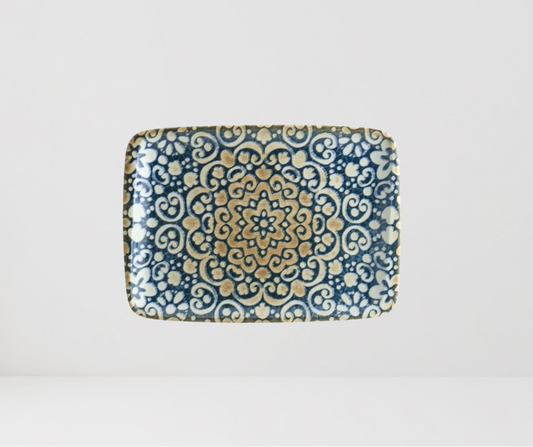PLATO RECTANGULAR ALHAMBRA MOOVE 23x16 CM