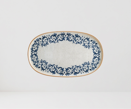 Plato Ovalado Viento Hygge 34 cm
