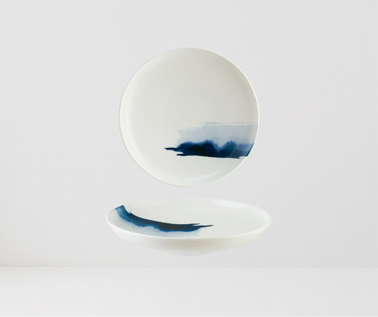 Plato hondo Blue Wave 25 Cm