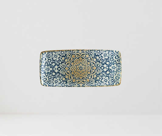 PLATO RECTANGULAR ALHAMBRA 34x16 CM
