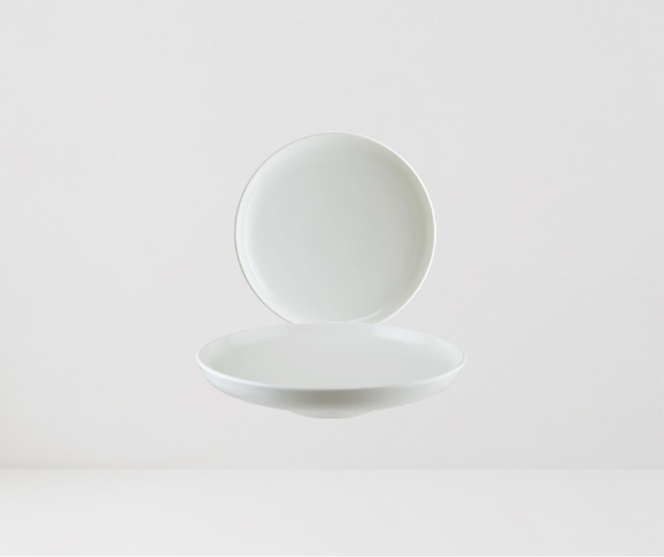 Plato hondo de 28cm y 1600ml, colección Hygge